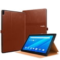 thumbnail image 1 of Mignova For Lenovo Tab 4 Case , Premium Leather Protection Slim Lightweight Smart Stand Cover with Auto Wake/Sleep For Lenovo Tab 4 10 Inch Tablet TB-X304 F/L/X 2017 Release (Brown), 1 of 8