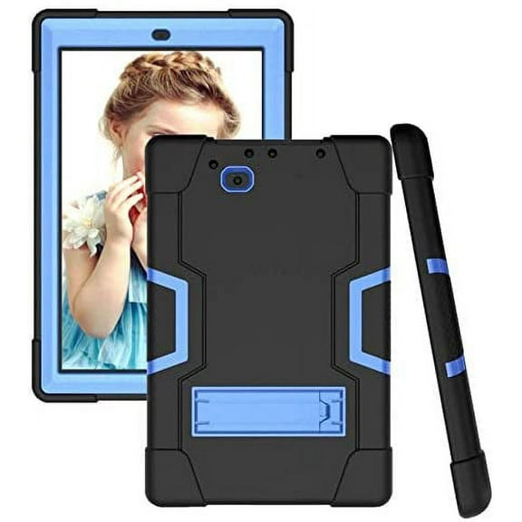 Mignova For RCA 10 Viking Pro 10.1"(RCt6a03w13) /Atlas Pro 10.1 Case,Heavy-Duty Drop-Proof and Shock-Resistant Rugged Hybrid(with Built-in Stand)Case(Black/Blue)