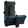 thumbnail image 1 of Mignova Galaxy A50 Space/A30/A20 Case,Heavy-Duty Shockproof Full Body Protection Rugged Hybrid Case with Rotating Belt Clip and Bracket for Galaxy A50 Space/A30/A20 case(Blue), 1 of 6