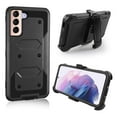 thumbnail image 1 of Mignova for Galaxy S21 Plus 5G Case,Built in Belt Clip Full Body Heavy Duty Shock Reduction Durable Case Girls Boys Outdoor Protective Cover for Samsung Galaxy S21 Plus 5G 6.7 inch 2020 - Black, 1 of 6