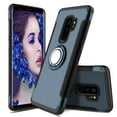 thumbnail image 1 of Mignova Galaxy S9 Plus Case, Two-layer Reinforced Back Cover Protect Case with Ring Holder for Samsung Galaxy S9 Plus(Navy Blue), 1 of 7