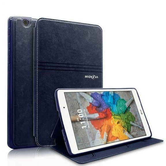 Mignova LG G Pad X 8.0 / G Pad III 8.0 Case, Folio Premium PU Leather Stand Cover For LG G Pad X 8.0 Tablet (T-Mobile V521WG) / G Pad III 8.0 V525 2016 Released (Blue)