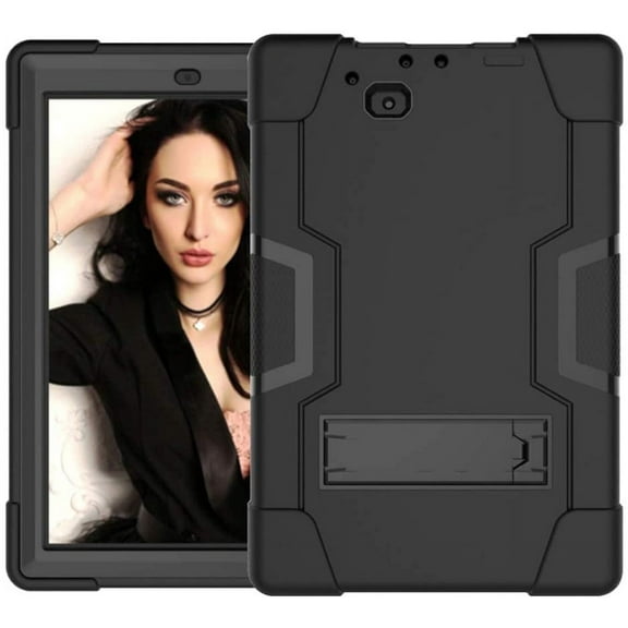 Mignova for RCA 10 Viking Pro/Atlas 10 Pro Case, Drop-Proof and Shock-Resistant Rugged Hybrid case with Built-in Stand,for RCA 10 Viking Pro(RCt6a03w13)/Atlas 10 Pro(RCT6B06P23H)(Black/Black)