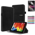 thumbnail image 1 of Mignova RCA Voyager 7 Case, Folio leather case for RCA Voyager 7" 16GB / 8 GB Tablet Android 6.0 (Marshmallow) + Stylus pen(Black), 1 of 6
