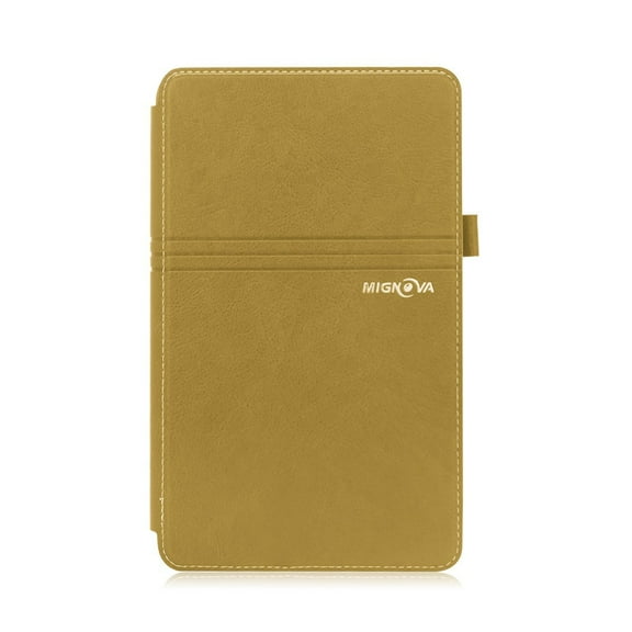 Mignova RCA Voyager 7 Case,Synthetic leather smart Folio leather case for RCA Voyager 7 inch 16GB / 8 GB Tablet Android 6.0 Marshmallow (Gold)