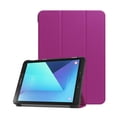 thumbnail image 1 of Mignova Samsung Galaxy Tab S3 9.7 case,Ultra-thin lightweight Trifold Smart Case Auto Sleep/Wake for Samsung Galaxy Tab S3 9.7-Inch Tablet SM-T820 / T825(Purple), 1 of 5