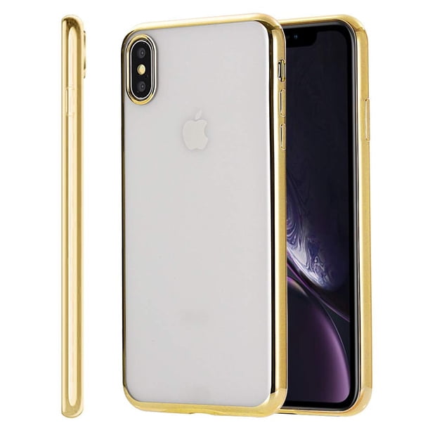 Mignove iphone XS Max case,crystal transparent reinforced corner +