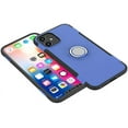 thumbnail image 1 of Mignvoa For iPhone 12 Mini 5.4 inch Case with Ring Holder Dual Layer Shockproof Protective Case Cover Built in Ring Stand 360 Degree Rotating for Apple iPhone 12 Mini 5.4 inch 2020(Blue), 1 of 7