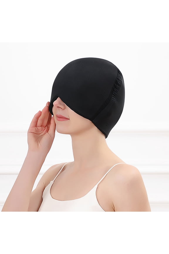 Migraine Relief Cap, Migraine Ice Cap, Migraine Headache Ice Cap, Hot and Cold Gel Therapy, Head And Eye Mask Hot And Cold Compress Eye Mask