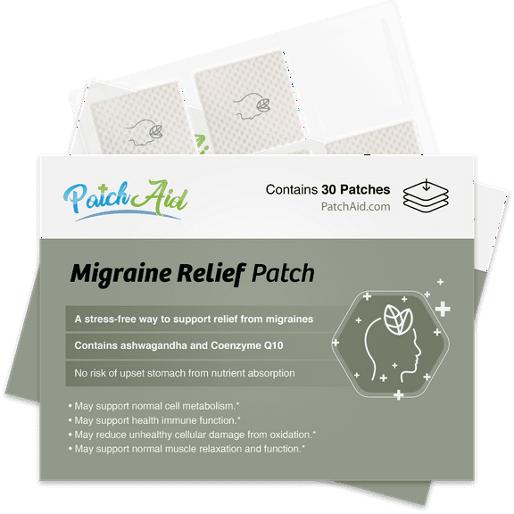 Migraine Relief Patch by PatchAid Size: 1-Month Supply