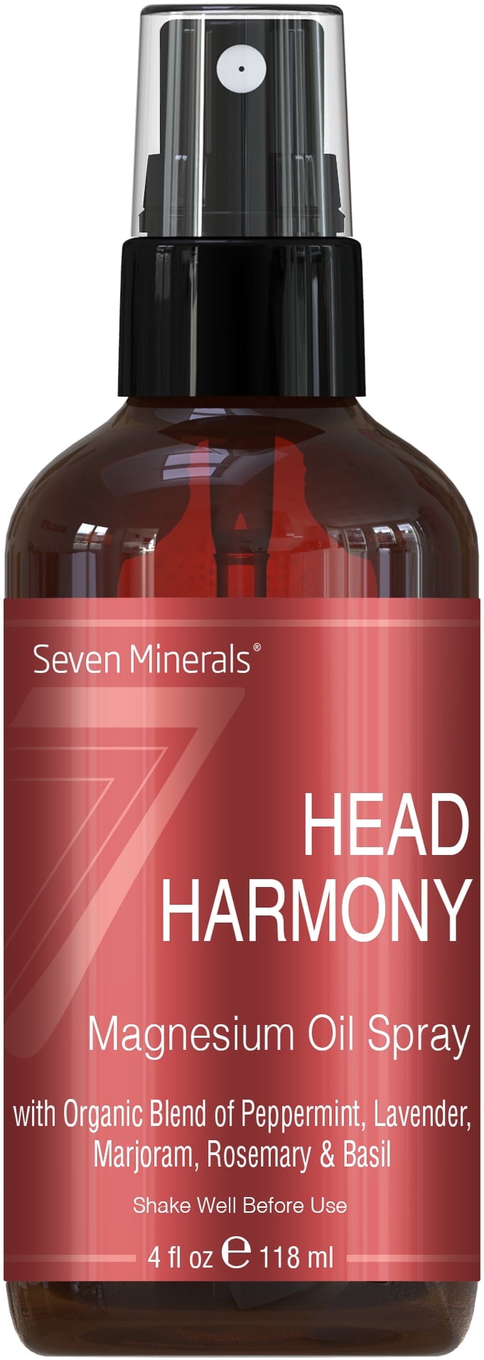 Migraine Relief Spray - Magnesium Oil Blend with Essential Oils - by Seven Minerals