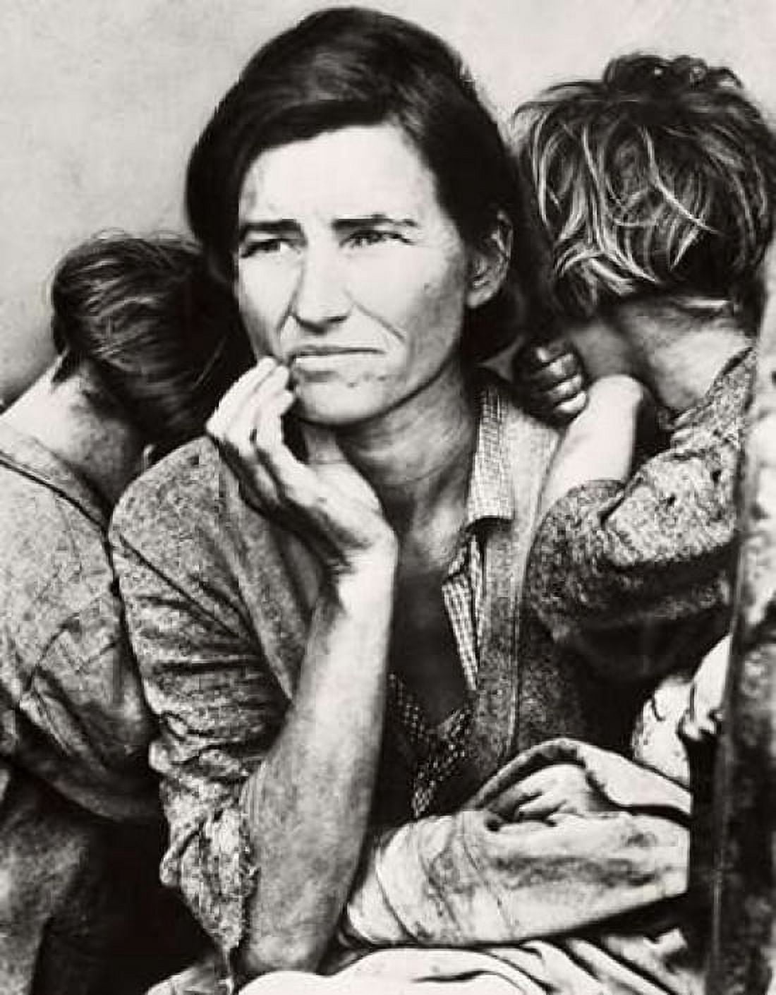 Migrant Mother Canvas Art - Dorothea Lange (24 x 30)