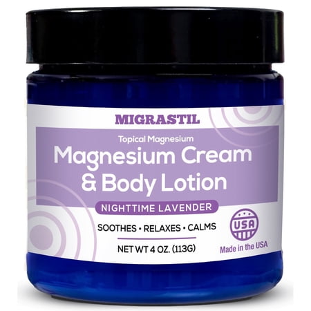 Migrastil Nighttime Lavender Magnesium Cream & Body Lotion