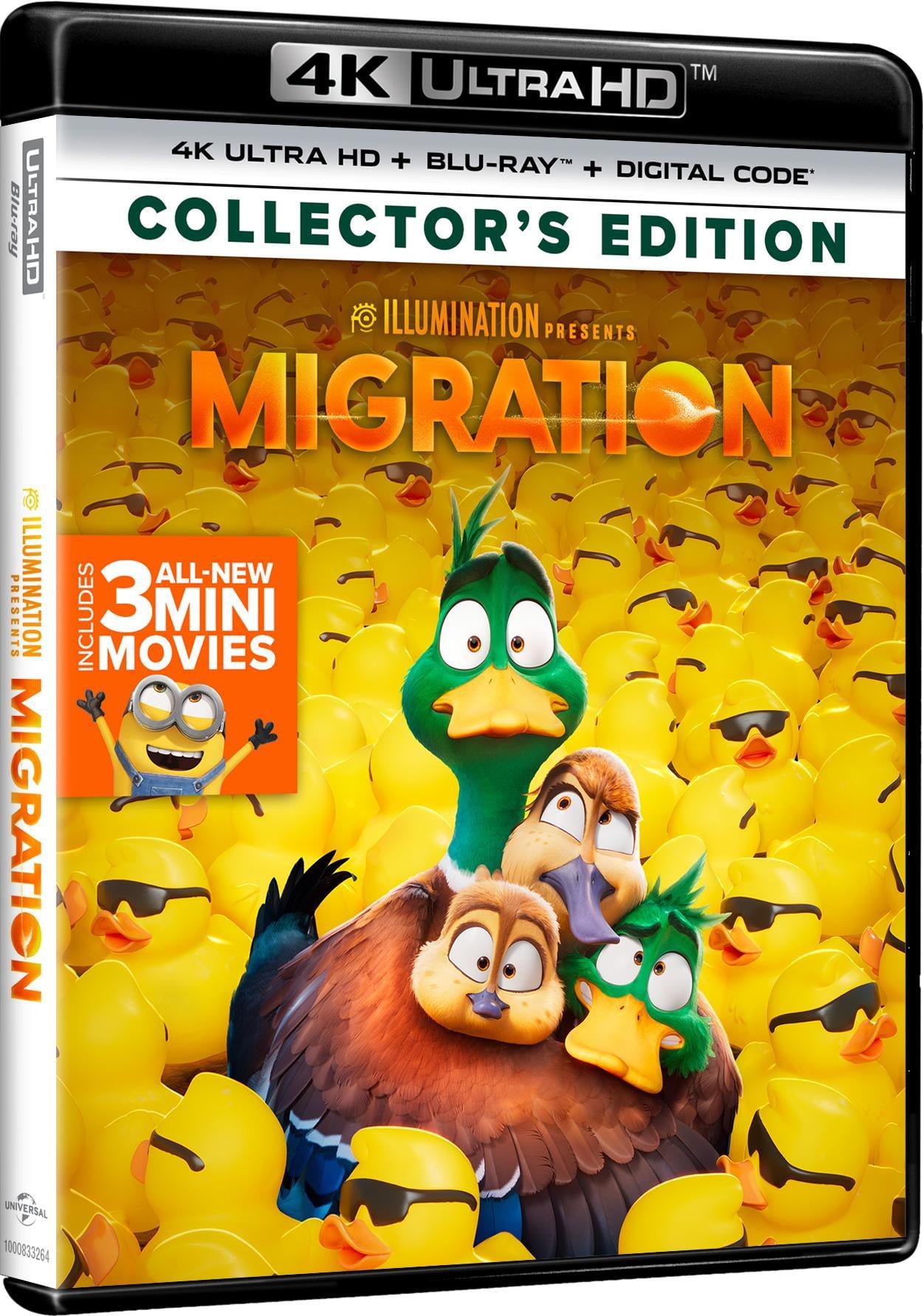 Migration (2023) (4K Ultra HD + Blu-ray + Digital Copy)