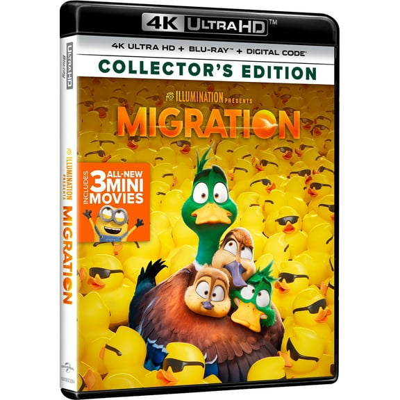 Migration (2023) (4K Ultra HD + Blu-ray + Digital Copy)