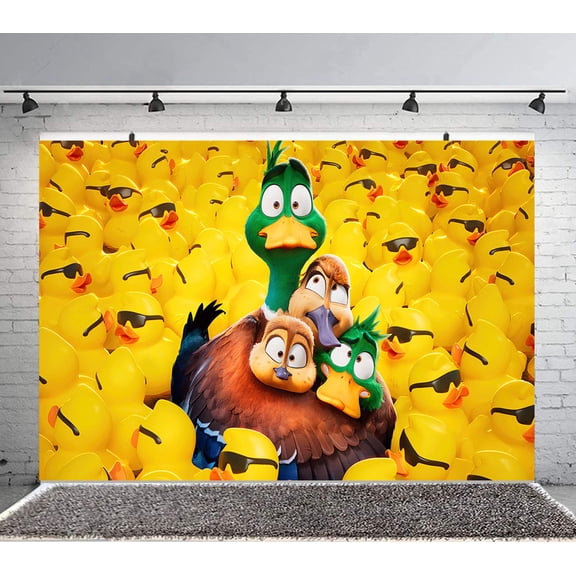 Migration Backdrop Banner Party Supplies Poster Movie Theme Background for Photography Kids Birthday Decorations