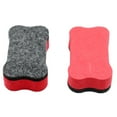 thumbnail image 1 of Migroa Bone-Shaped Whiteboard Erasers, Magnetic Dry Erase Board Cleaners for Classroom, Home, Cute Dog Bone Design, Washable Red, 1 of 6
