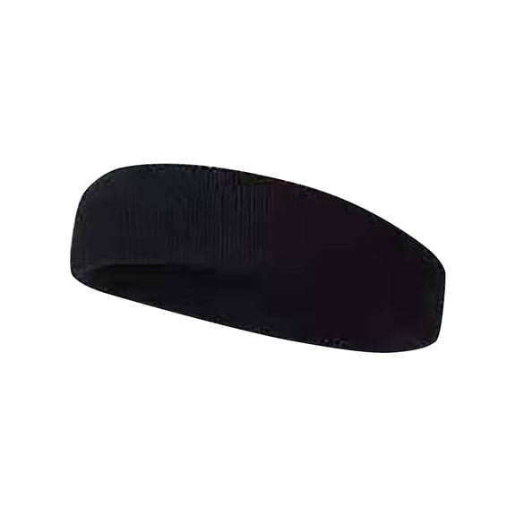 Migroa Headbands Sweatbands for Women Men Elastic Headbands for Sports Nonslip Stretchy Sweat Bands Headbands Soft Workout Head Bands Hairband Sweatband for Fitness Workout Yellow One Size