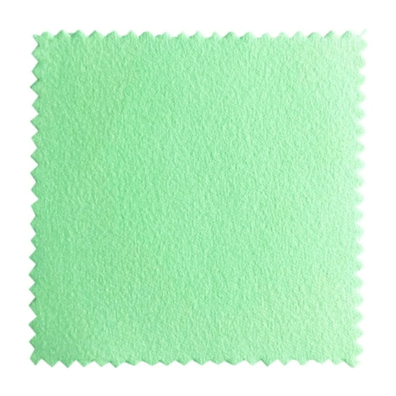 Migroa Jewelry Polishing Cloths, for Silver Gold Brass Copper, Premium Microfiber Cleaning Cloths for Glasses Watches Mirrors, Tarnish Removal Green