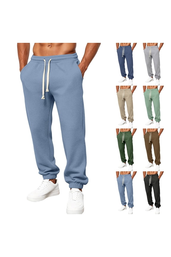 Men's Athletic Running Pants Lightweight Workout Joggers Sweatpants for Men Tapered Mens Joggers Pants with Pockets Slim Fit Running Gym Sweat Pants Gifts for Men Light Green S