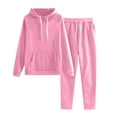 thumbnail image 1 of Migroa Perfect Gift Set for Men | Matching Hoodie & Relaxed Fit Joggers | Cozy Loungewear & Travel Sweatsuit Under $20, Pink Xl, 1 of 9