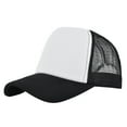 thumbnail image 1 of Migroa Trucker Hat Baseball Cap Women Men Unstructured Dad Hat Blank Adjustable Snapback Mesh Back Baseball Cap Lightweight Snapback Hats for MenSilverOne Size, 1 of 4