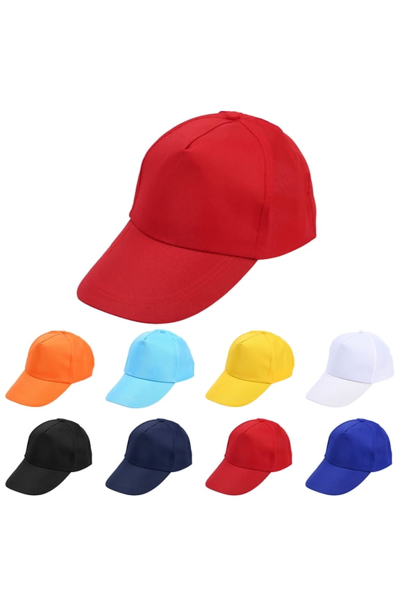 Unisex Summer Baseball Cap, Polyester Mesh Back Breathable Sun Hat, Adjustable Snapback for Outdoor Black Universal Fit