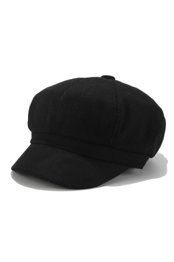Women Newsboy Cap Visor Beret Hats Outdoor Sun Hats Casual Cap Painter Hat Casual Style Cabbie Cap Octagonal Cap for Women Solid Color Summer Hats Watermelon Red M