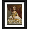 thumbnail image 1 of Miguel Cabrera 19x24 Black Ornate Framed Double Matted Museum Art Print Titled: Mrs. Maria De La Luz Padilla and (Gomez De) Cervantes, 1 of 5