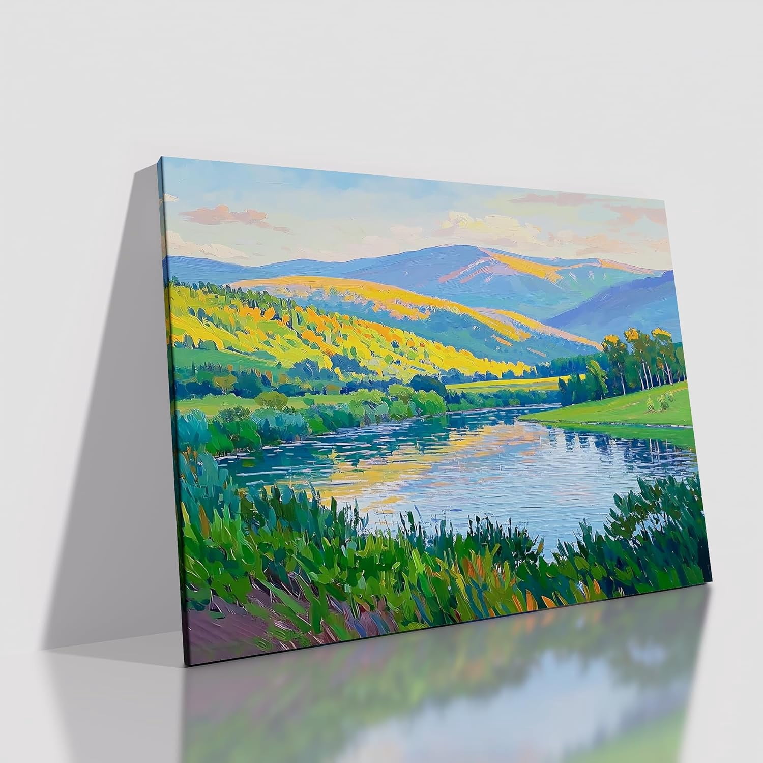 Miguel-Countryside Scenery Canvas Wall Art Nature Landscape Picture ...