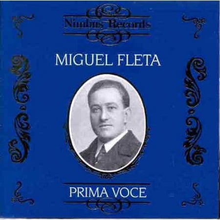 Miguel Fleta - Prima Voce - Music & Performance - CD