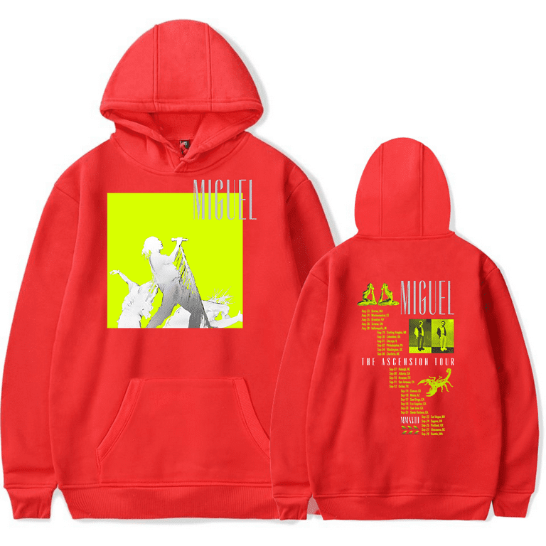 Miguel Pullover Men Ladies Fashion Hooded Tracksuit Unisex Boys