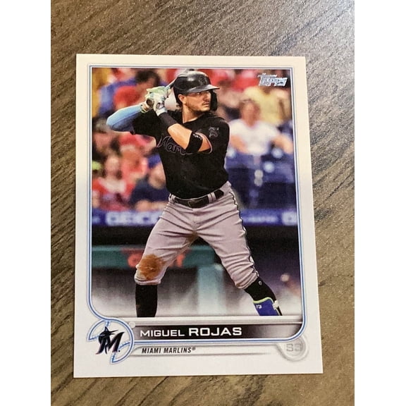 Miguel Rojas Miami Marlins MLB 2022 Topps 544
