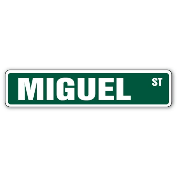 Miguel Street [3 Pack] of Vinyl Decal Stickers |for Laptop Car