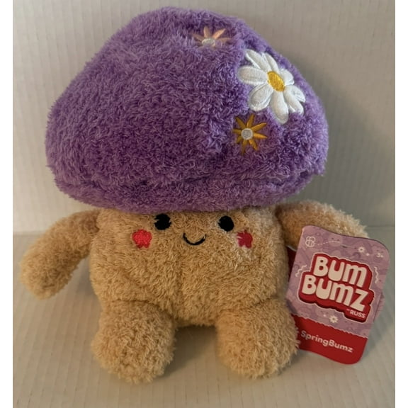 Miguel The Groovy Mushroom SpringBumz Collection 8" Plush