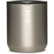 MiiR, Climate+ Tumbler, Stainless Steel, Double-Wall Vacuum Insulated, Silver, 12 Fluid Ounces