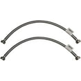 thumbnail image 1 of Miiflex 20" Stainless Steel Braided Water Supply Line 2 Pack (1/2 FIP x 1/2 FIP), 1 of 3