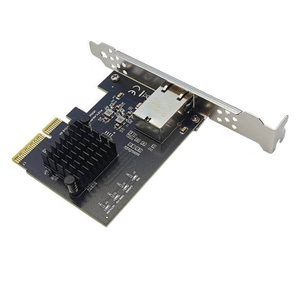 Miiottaa 10 Gigabit Ethernet Networking Card PCIE3.0 4X 10Gb RTL8127AT Chip Gigabit Ethernet PCIE LAN Adapter 10000Mbps For PC