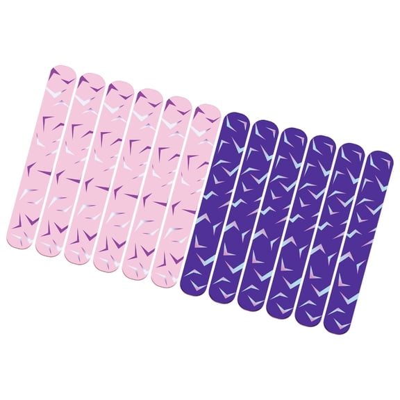 Miiottaa 12Pcs Colorful Slap Bracelets For Children And Adults Birthday School Event