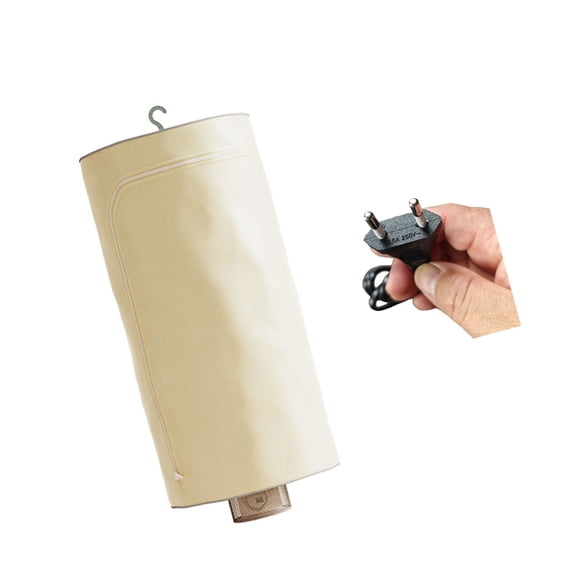 Miiottaa 220V Portable Travel Dryer for Clothes Lightweight Electric Drying Machine Electric Portable Dryer for Apartment