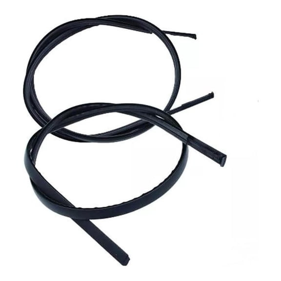 Miiottaa 2PCS Universal Rubber Roof Edge Guard Trim for Hatchback 75551-0D132 75552-0D082