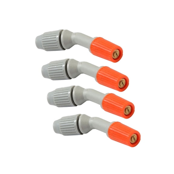 Miiottaa 4Pcs Sprayer Nozzle Conical Backpack Sprayer Glass Fiber Nozzle Adjustable Replacement Nozzle Gardening Watering