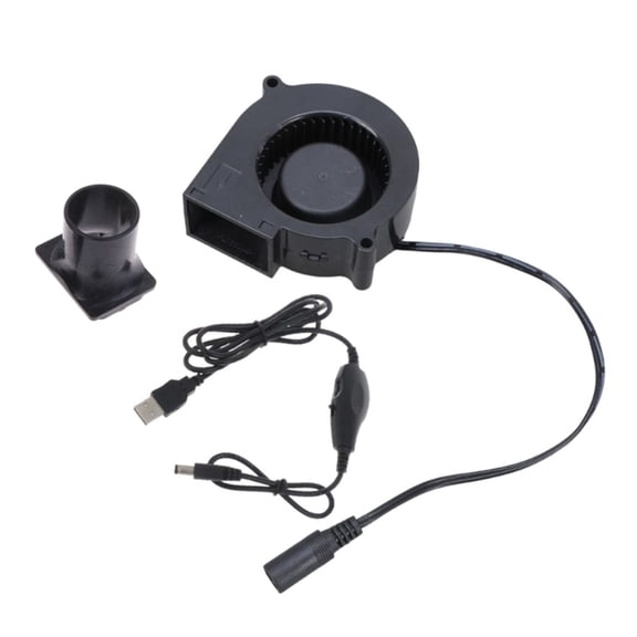 Miiottaa 7530 Blower USB Speed Control Adjustment Cooling Fan For 3D Printer Electronics