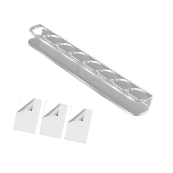 Miiottaa 8 Hole Storage Rack For Home And Lab Use Ideal For Medicines Bottles Essential Oils And Test Tubes Organiser