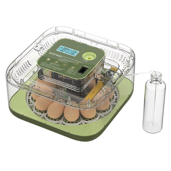 Miiottaa Advanced Digital Eggs Hatcher Hatching Machine With Auto Motion Moisture Monitoring And Clear Top Lid