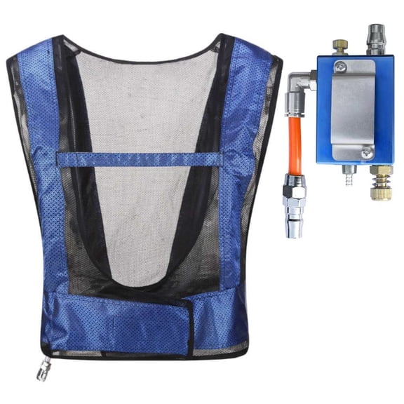 Miiottaa Air Compressed Cooling Vest Waistcoat for Welders and Construction Workers