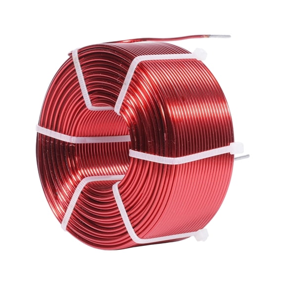 Miiottaa Air Cored Design Red Copper Inductor 1.0mm for DIY Speaker Upgrades Compatibles 2Way and 3Way Systems