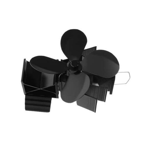 Miiottaa Auto Running Fireplaces Blower Auto Adjusts Speed Base On Temperature High Efficiency Air Circulations 172mm Fan