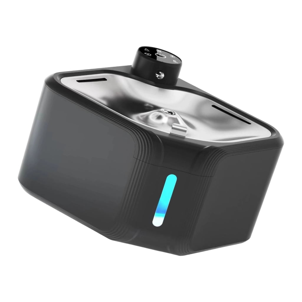 Miiottaa Automatic Circulating Pet Water Fountain With Stainless Steel Tray for Dog Cats