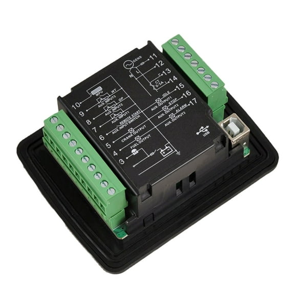 Miiottaa Automatic Genset Control Panel Generator Controllers USB connection Engine parameters Monitoring for Fuels Generators
